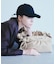 【OUTDOOR PRODUCTS】VIS別注 スエード ＆ 合皮 フリル ショルダーバッグ / WEB限定カラー