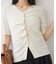 【WEB限定】フロントシャーリングトップス