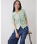 【WEB限定】フロントシャーリングトップス