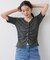【WEB限定】フロントシャーリングトップス