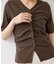 【WEB限定】フロントシャーリングトップス