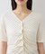 【WEB限定】フロントシャーリングトップス