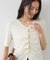 【WEB限定】フロントシャーリングトップス