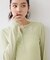 シアーヘンリーロングスリーブTシャツ