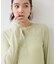 シアーヘンリーロングスリーブTシャツ