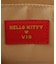 【HELLO KITTY×VIS】日焼けデザイン  ハローキティ雑材トートバッグ