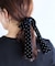 ベロアリボンヘアカフ