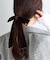 ベロアリボンヘアカフ