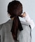 ベロアリボンヘアカフ