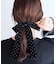 ベロアリボンヘアカフ