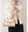 【WEB限定】楕円金具ワンハンドルバッグ/2WAY