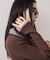 【WEB限定】ダブルカラーポロニットトップス