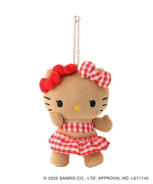 HELLO KITTY×VIS】日焼けデザイン ハローキティぬいぐるみチャーム