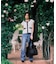 【MARY QUANT×VIS】配色フリンジベスト