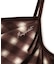 【MARY QUANT×VIS】チェックベロアドレープキャミワンピース