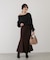 ワンポイント刺繍入りドレープスウェットプルオーバー