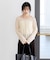 ドットシャーリングシアーカーディガン