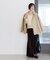 ドットシャーリングシアーカーディガン