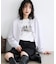 アソートプリントロングスリーブTシャツ