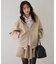 ダンボールニットタックミニスカート/セットアップ対応