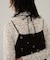 前後2WAYカラー刺繍ベロアキャミワンピース