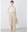 【WEB限定カラー】多機能ランダムタックブラウス/セレモニー・通勤対応