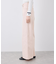 【ウエスト革命デニム】Pinkウエストシェイプワイドデニム