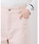 【ウエスト革命デニム】Pinkウエストシェイプワイドデニム