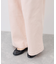 【ウエスト革命デニム】Pinkウエストシェイプワイドデニム