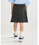 【KIDS/キッズ】【吸水速乾・防シワ】プリーツ切り替えインパンツ付きエフォートレススカート