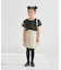 【KIDS/キッズ】【吸水速乾・防シワ】プリーツ切り替えインパンツ付きエフォートレススカート