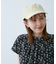 【UVカット・抗菌防臭・洗える】シャイニーバックリボンキャップ/リンクコーデ