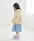 【KIDS/キッズ】【撥水加工・花粉ガード】グログランショートマウンテンパーカー