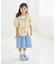 【KIDS/キッズ】【撥水加工・花粉ガード】グログランショートマウンテンパーカー