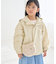 【KIDS/キッズ】【撥水加工・花粉ガード】グログランショートマウンテンパーカー