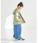 【KIDS/キッズ】【撥水加工・花粉ガード】グログランショートマウンテンパーカー