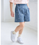 【KIDS/キッズ】リボン柄デニムピンタックパンツ