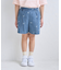 【KIDS/キッズ】リボン柄デニムピンタックパンツ