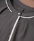 【WEB限定サイズ】配色ボウタイ風ハーフスリーブブラウス/通勤対応