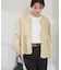 メッシュペプラムブルゾン