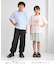 【KIDS/キッズ】ユニセックスワッシャーラインパンツ