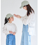 【KIDS/キッズ】【接触冷感・通気性】お着軽シャツシリーズ/綿ボイルシャツ/リンクコーデ