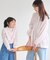 【KIDS/キッズ】【接触冷感・通気性】お着軽シャツシリーズ/綿ボイルシャツ/リンクコーデ