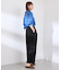 【3サイズ展開】サスペンダー付きワイドパンツ