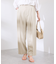 【3サイズ展開】サスペンダー付きワイドパンツ