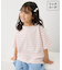 【KIDS】ハーフスリーブボーダーTシャツ/リンクコーデ
