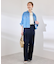 袖コンシャスドットシアーブラウス