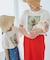 【KIDS/キッズ】【UVカット・洗濯機OK・接触冷感】RENUフォトTシャツ/リンクコーデ