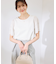 【UVカット・接触冷感】Cutee レースドッキングフレアスリーブトップス/リンクコーデ