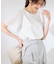 【UVカット・接触冷感】Cutee レースドッキングフレアスリーブトップス/リンクコーデ
